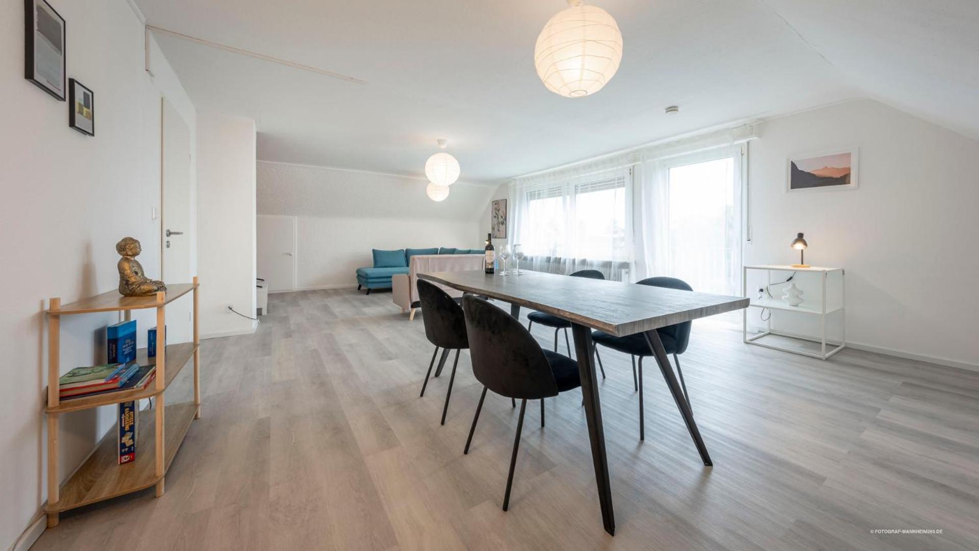 Xxl Design-Appartement Gardendesign Boxspring 8 Pers Zwischen Heidelberg Und Mannheim Edingen-Neckarhausen Zewnętrze zdjęcie